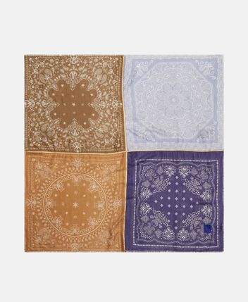 Cashmere-blend square scarf
