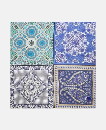 Cashmere-blend square scarf