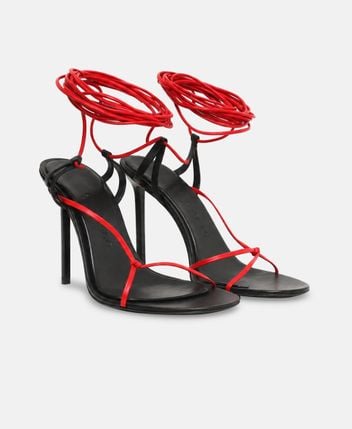 Sandals with calf lacing Azha