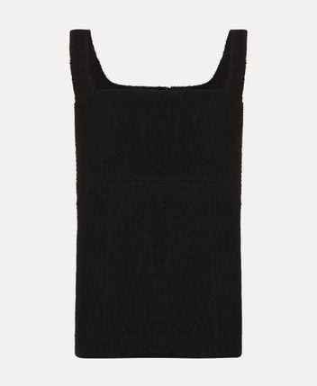 Wool-blend top