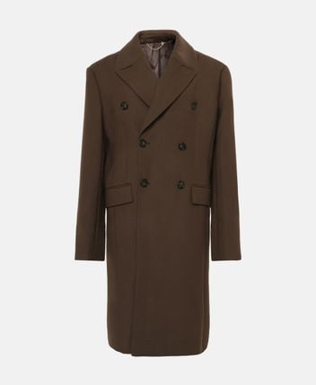 Wool-blend coat