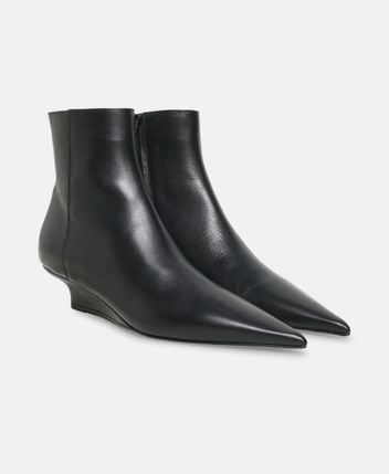 Boots with wedge heels