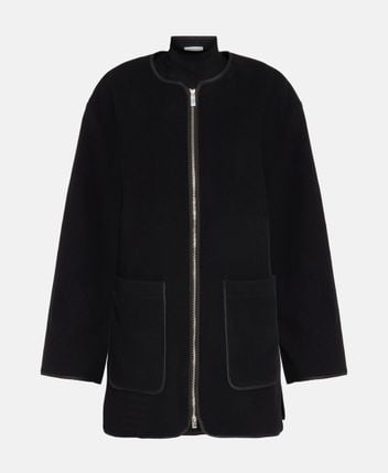 Wool-blend coat