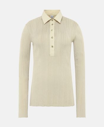 Knitted polo shirt Naia