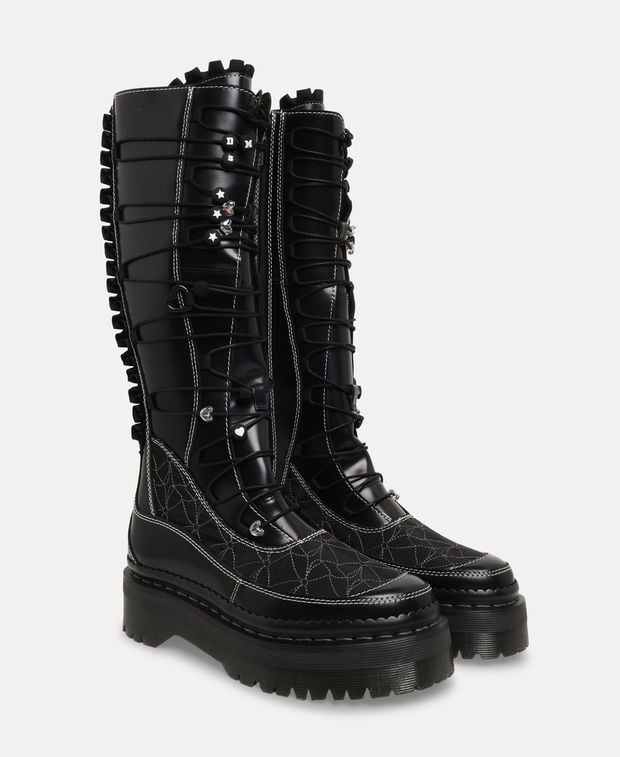 DR. MARTENS 엑스트림 프릴 플랫폼 부츠