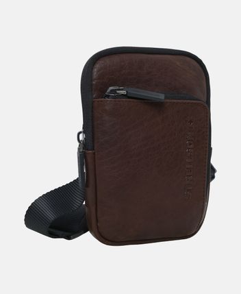 Leather cross body bag Brian