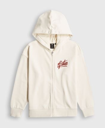 Hooded sweat jacket