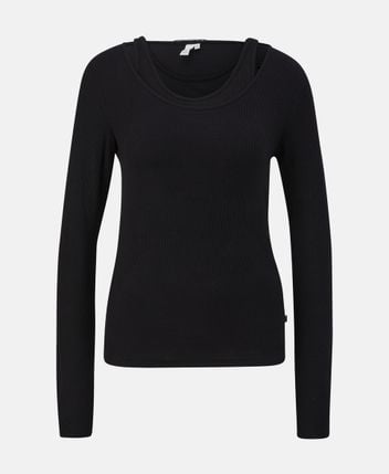 Long-sleeved top