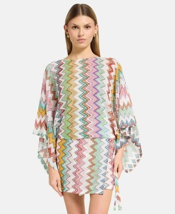 All-over print blouse