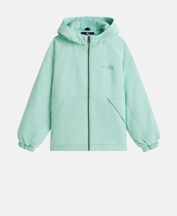 Hooded sweat jacket