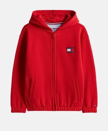 Hooded sweat jacket
