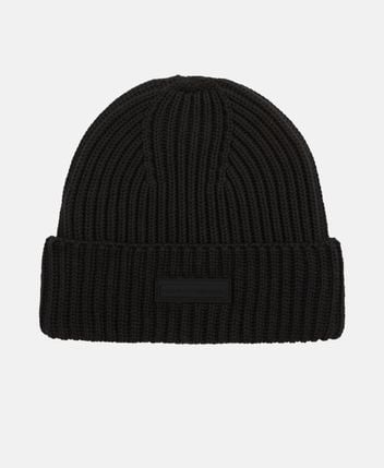 Wool-blend beanie
