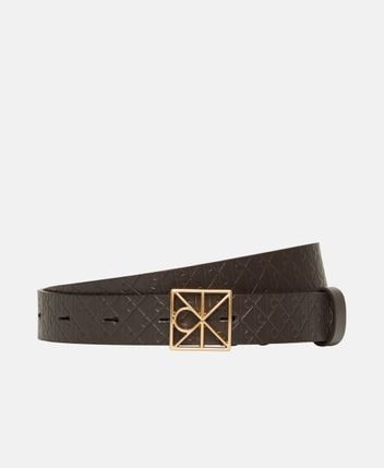 Leather belt