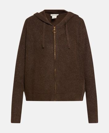 Hooded cardigan