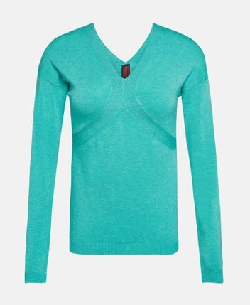 Wool-blend pullover
