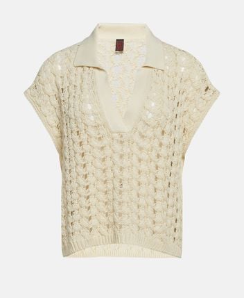 Short-sleeved pullover