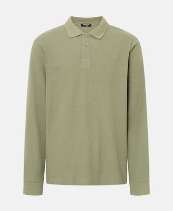 Long-sleeved polo shirt