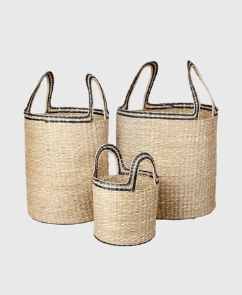 Baskets, set of 3 Lykke