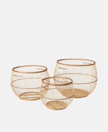 Baskets, set of 3 Soffy