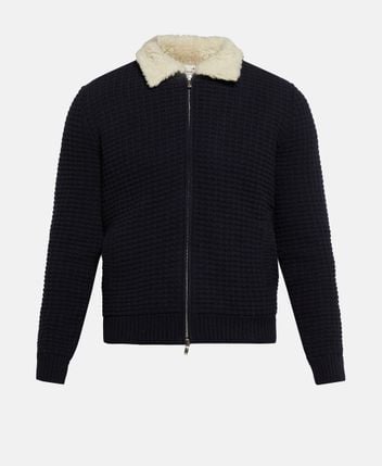 Wool-blend jacket