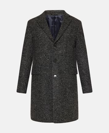 Wool-blend coat