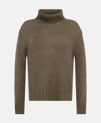 Wool-blend pullover