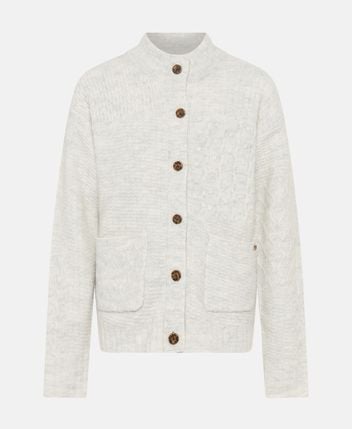 Wool-blend cardigan