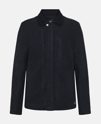 Wool-blend jacket
