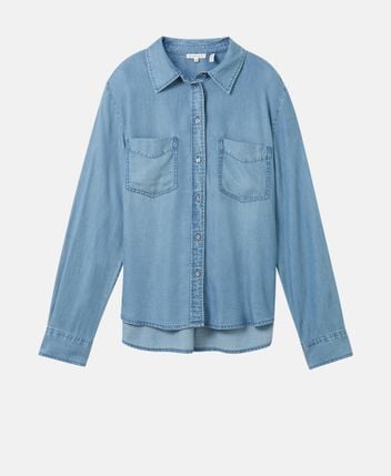 Denim blouse