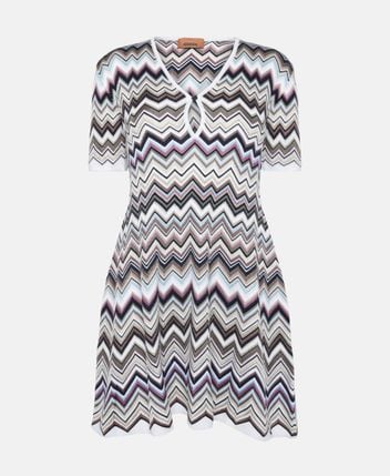 Wool-blend dress