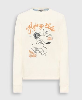 Long-sleeved top