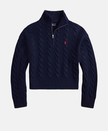 Wool-blend pullover