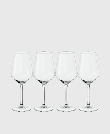 White wine glasses, set of 4