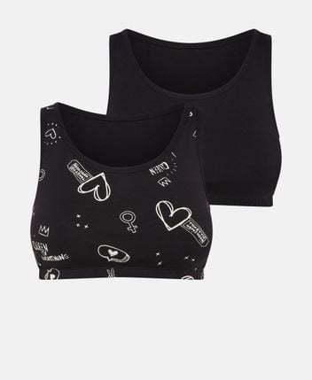 Bustier, pack of 2