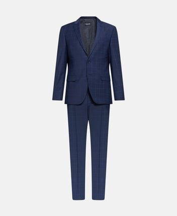 Wool-blend suit