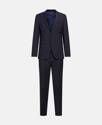 Wool-blend suit