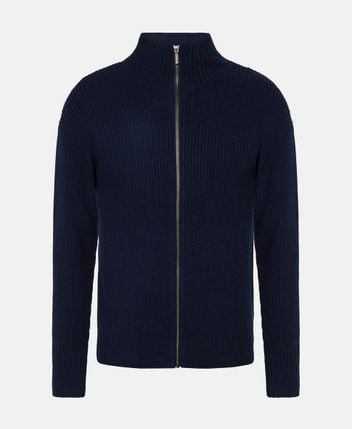 Wool-cashmere blend cardigan