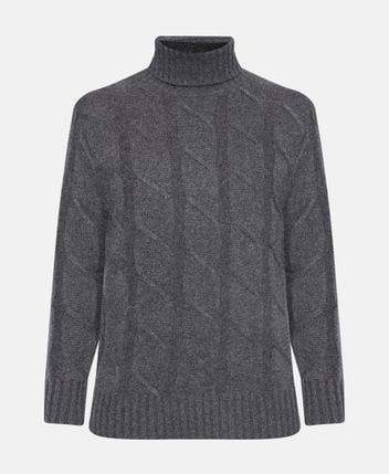 Cashmere rollneck jumper