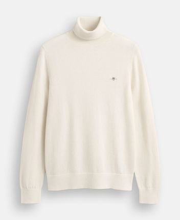 Wool-blend rollneck