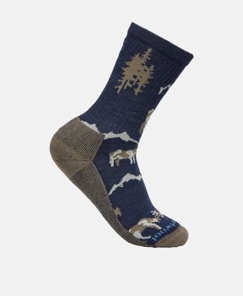 Wool-blend socks