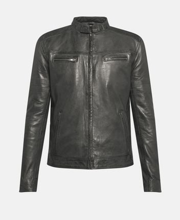 Leather jacket