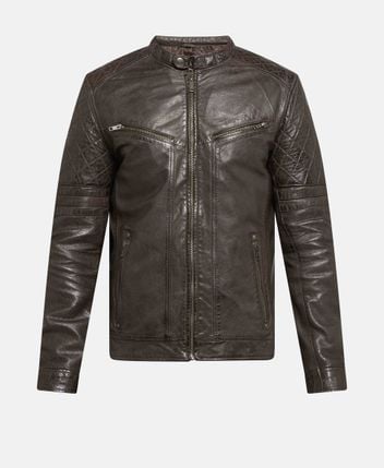 Leather jacket