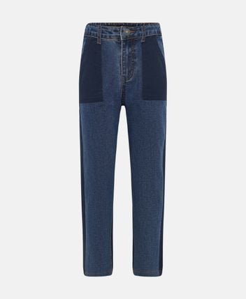 Straight-leg jeans