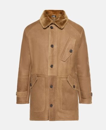 Leather coat