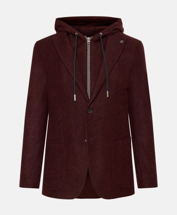 Wool-blend suit jacket Santo