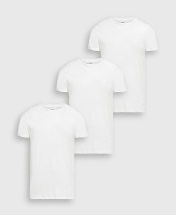 Undershirts, pack of 3
