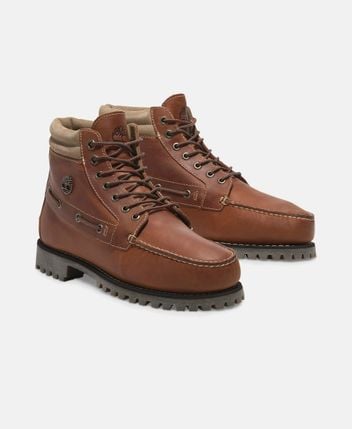Lace-up ankle boot