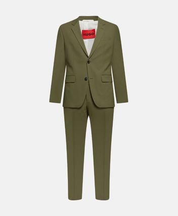 Wool-blend suit