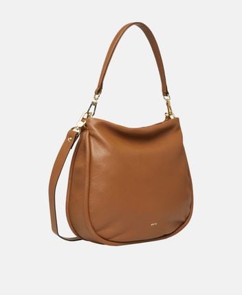 Leather shoulder bag Hobo Willow