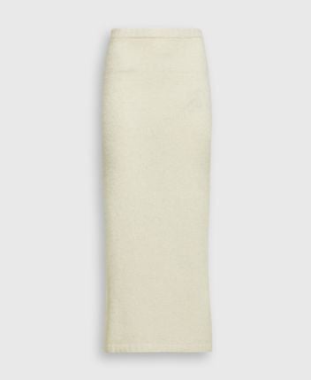 Wool-blend skirt